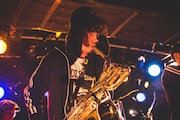 増田薫（B.Sax / 思い出野郎Aチーム）（撮影：今井駿介）