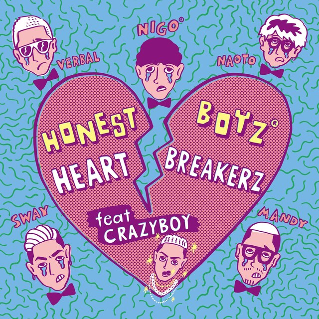 HONEST BOYZ「HeartBreakerZ feat. CRAZYBOY」ジャケット