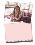 板野友美「Just as I am」特典ミニファイルのイメージ図。