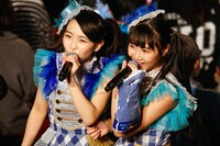 左から播磨怜奈、市川優月。（撮影：笹森健一）