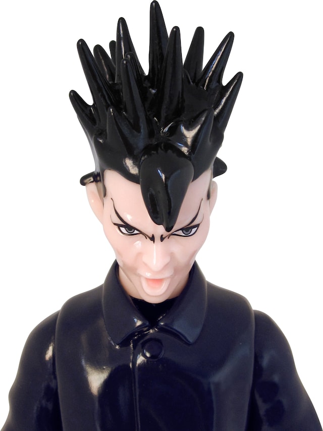 写真は今回公開されたYouTubeやSoundCloudで画像が使用されている、2月にデペイズマンから発売されたヒロトモこと長谷川裕倫（あぶらだこ）のソフビフィギュア。