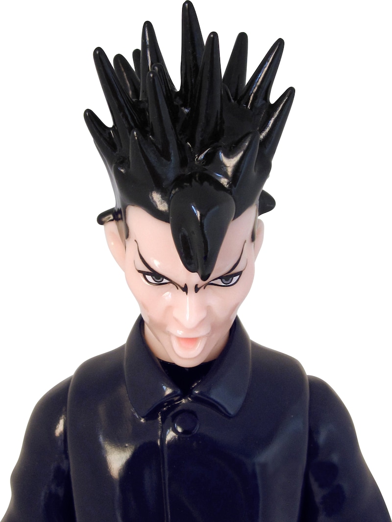 写真は今回公開されたYouTubeやSoundCloudで画像が使用されている、2月にデペイズマンから発売されたヒロトモこと長谷川裕倫（あぶらだこ）のソフビフィギュア。