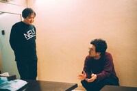 武藤星児と前野健太。