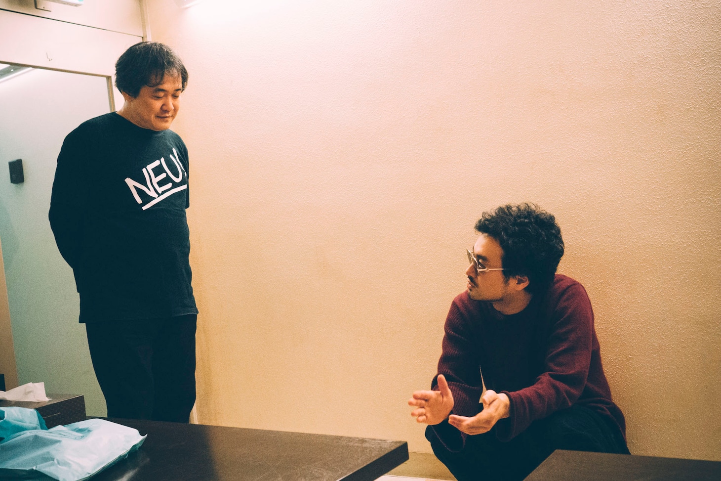武藤星児と前野健太。