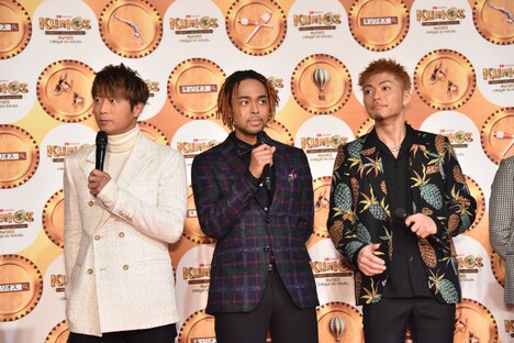 左から黒木啓司、NESMITH、SHOKICHI。