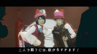 「いっくよー！with棚橋弘至（新日本プロレス）」ミュージックビデオのワンシーン。