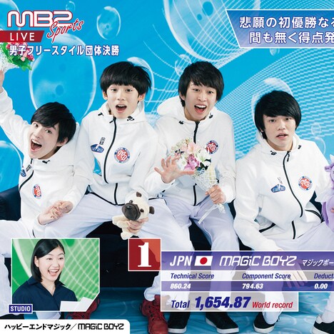 MAGiC BOYZ「ハッピーエンドマジック」超マジック盤ジャケット