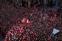 撮影時の様子。