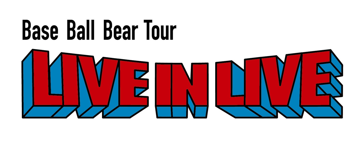 Base Ball Bear Tour 「LIVE IN LIVE」ロゴ