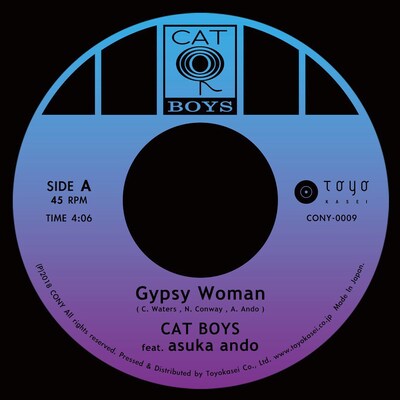 CAT BOYS feat. asuka ando「Gypsy Woman / Day Dreaming」A面イメージ