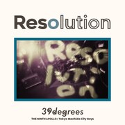 39degrees「Resolution」ジャケット