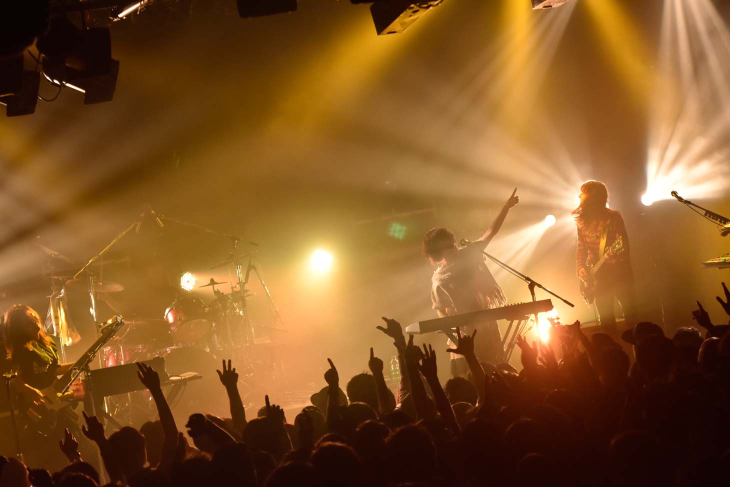 「ねごとワンマンツアー2018『SOAK』」東京・LIQUIDROOM公演の様子。（Photo by AZUSA TAKADA）