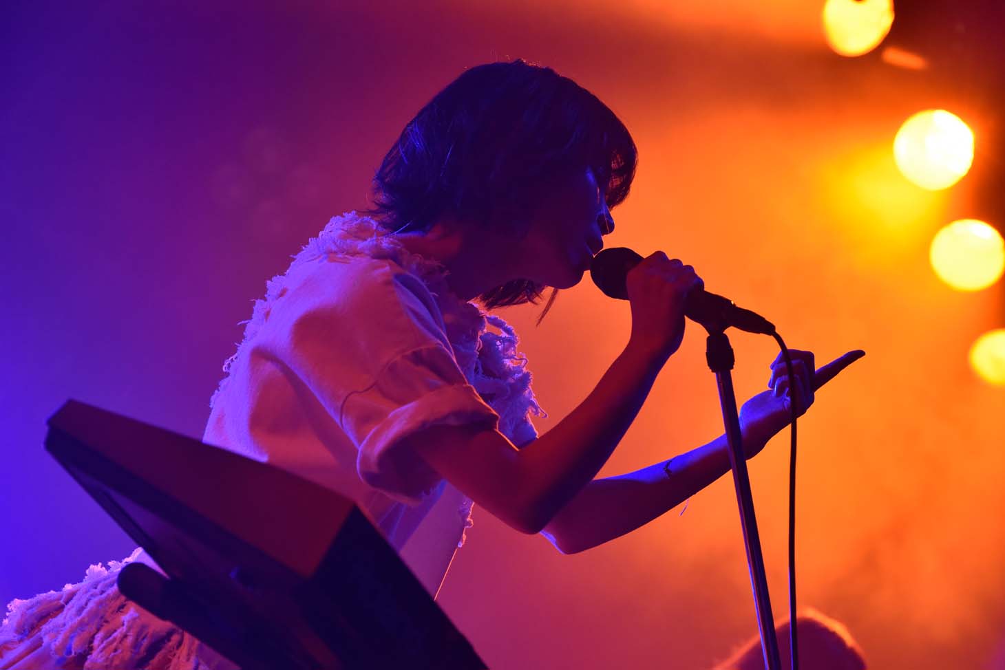 蒼山幸子（Vo, Key）（Photo by AZUSA TAKADA）