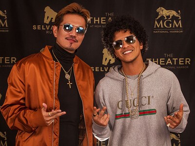 EXILE ATSUSHIとブルーノ・マーズ。