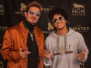 EXILE ATSUSHIとブルーノ・マーズ。