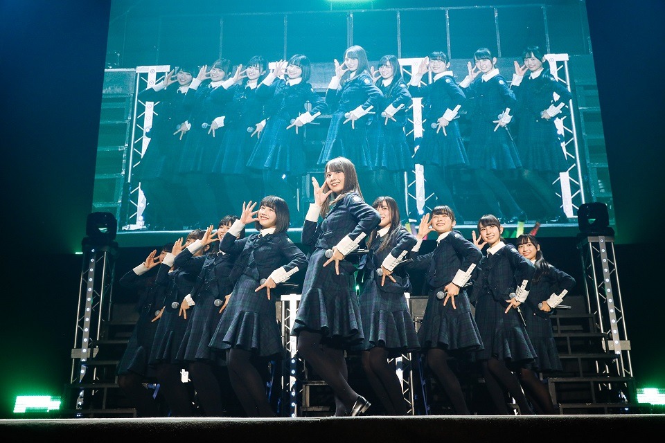 けやき坂46 2期生「おもてなし会」千葉・幕張イベントホール公演の様子。（写真提供：Sony Music Records）