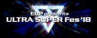 「EDP presents ULTRA SUPER Fes'18」ロゴ