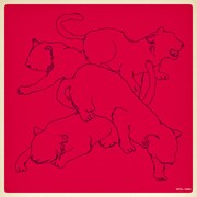 パスピエ「ネオンと虎」初回限定盤ジャケット