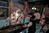 RYUCHELL「Hands up!! If you're Awesome」ミュージックビデオ撮影時の様子。