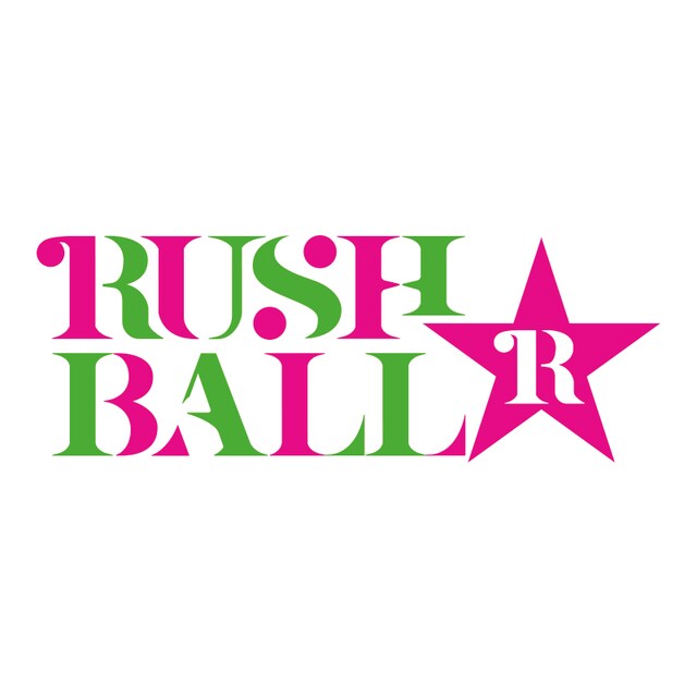 「RUSH BALL☆R」ロゴ