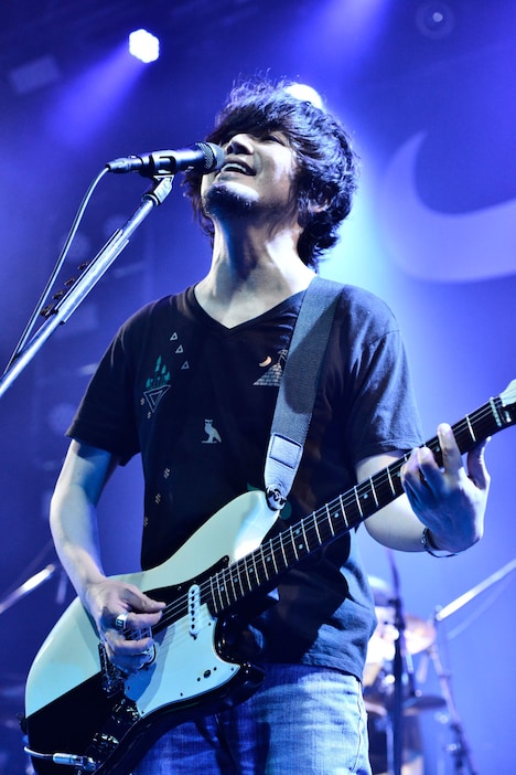 山中さわお（G, Vo）（撮影：橋本塁 [SOUND SHOOTER]）