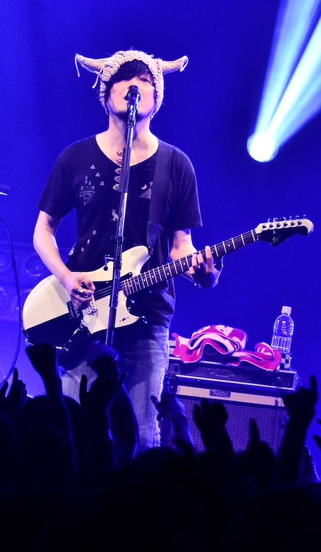 山中さわお（G, Vo）（撮影：橋本塁 [SOUND SHOOTER]）