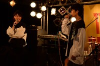 焚吐×みやかわくん「神風エクスプレス」リリースイベントの様子。