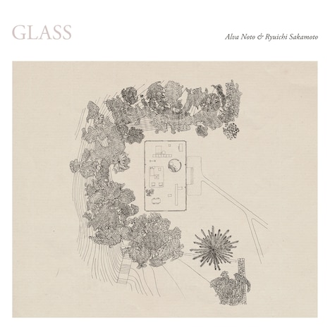 Alva Noto & Ryuichi Sakamoto「Glass」ジャケット