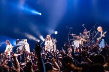 SCANDAL「SCANDAL ニューアルバム『HONEY』発売記念フリーライブ」東京・Zepp DiverCity TOKYO公演の様子。