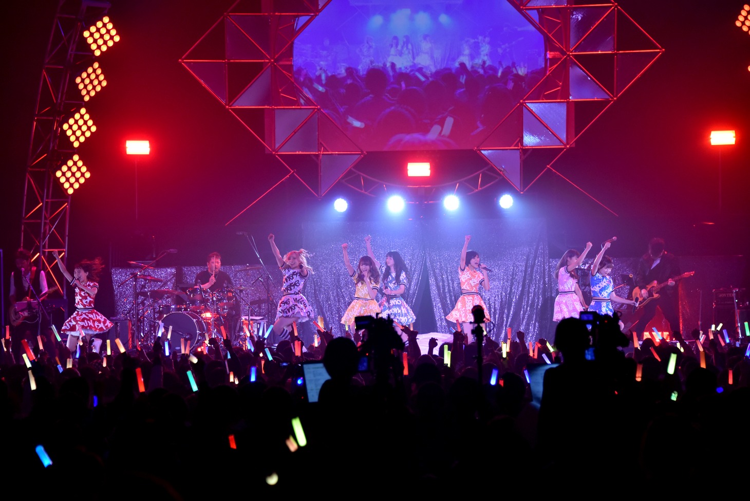 夢みるアドレセンス「ULTRA YUMELIVE! 2018」の様子。