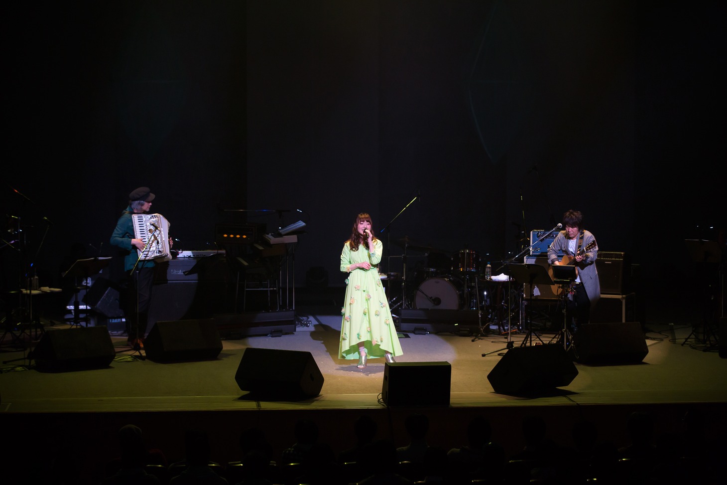 花澤香菜「KANA HANAZAWA Concert 2018 "Spring will come soon"」の様子。（撮影：LUCKMAN）