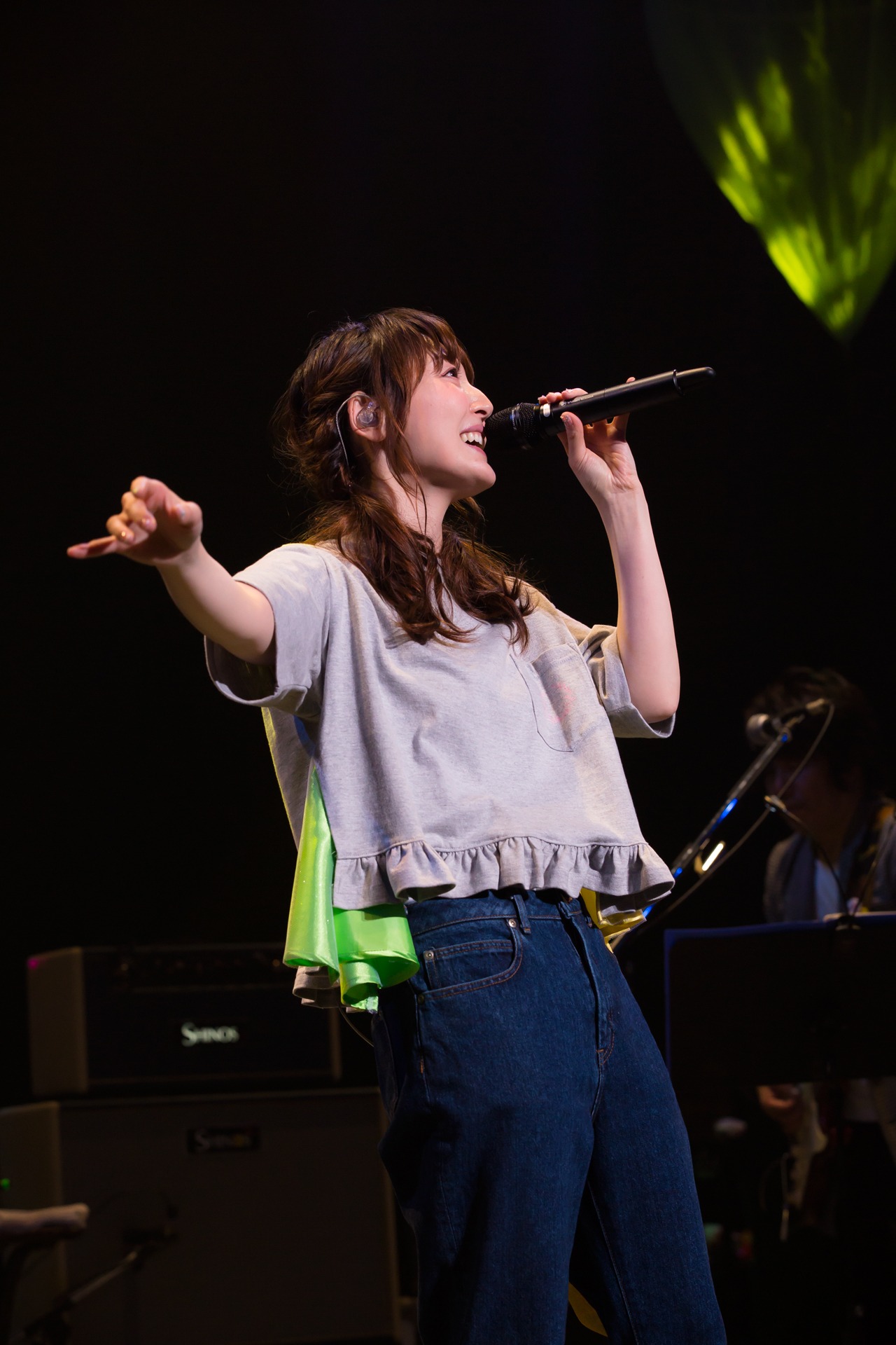 花澤香菜「KANA HANAZAWA Concert 2018 "Spring will come soon"」の様子。（撮影：LUCKMAN）