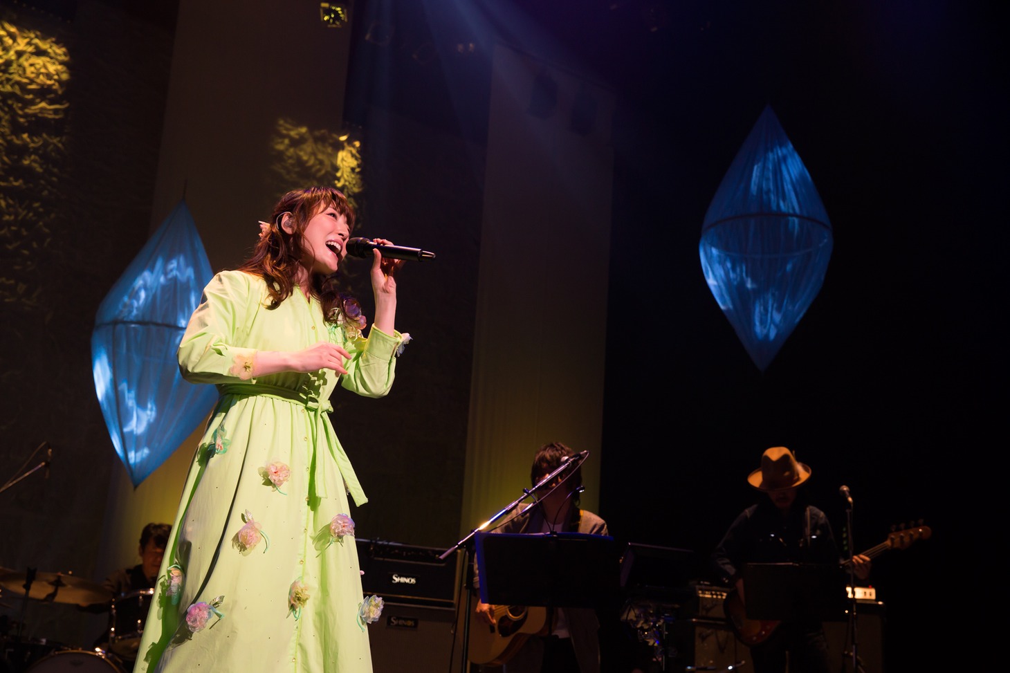 花澤香菜「KANA HANAZAWA Concert 2018 "Spring will come soon"」の様子。（撮影：LUCKMAN）