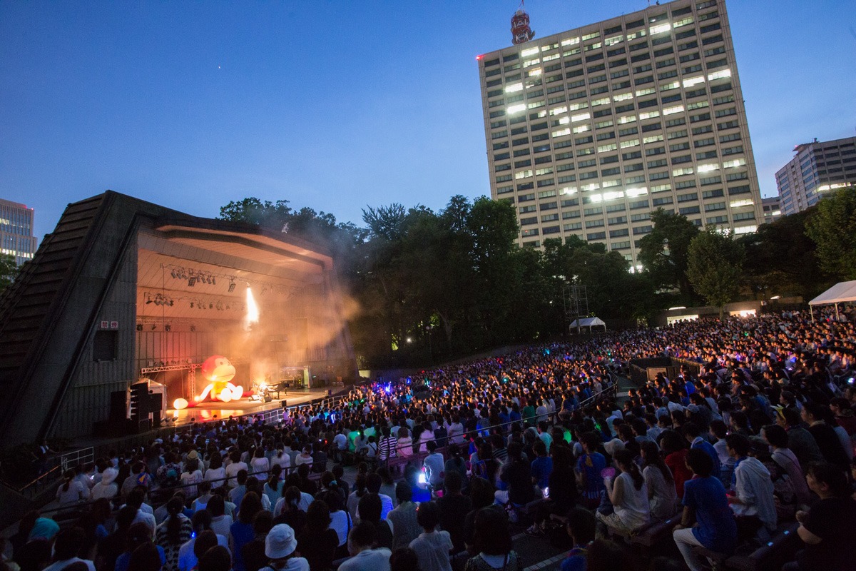 2016年7月に行われた「まらフェス」の様子。