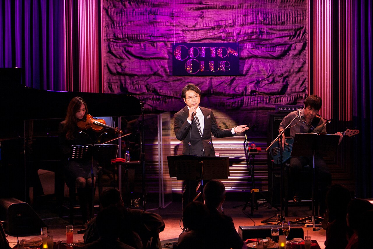 藤井フミヤ、初COTTON CLUBでロマンティックな一夜限りライブ