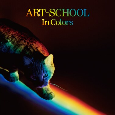ART-SCHOOLL「In Colors」特典ステッカーのイメージ画像。