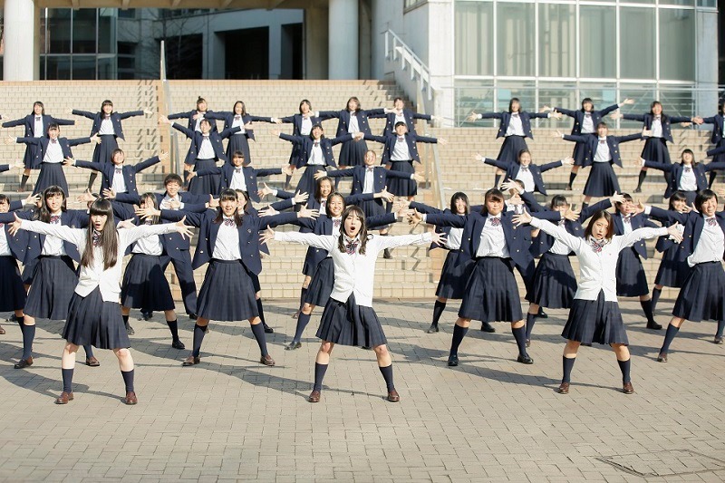J☆Dee'Z「あと一歩」ミュージックビデオの撮影の様子。