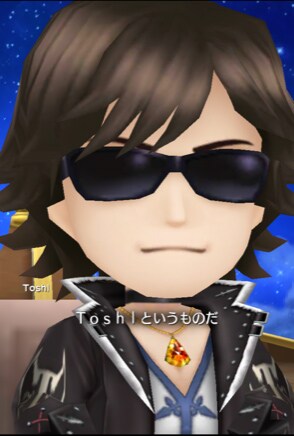 名乗るToshl。