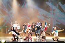 「あにてれ×=LOVE ステージプロジェクト『けものフレンズ』」の様子。