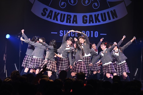 さくら学院「The Road to Graduation 2017 ～Sakura de Sacas～」の様子。
