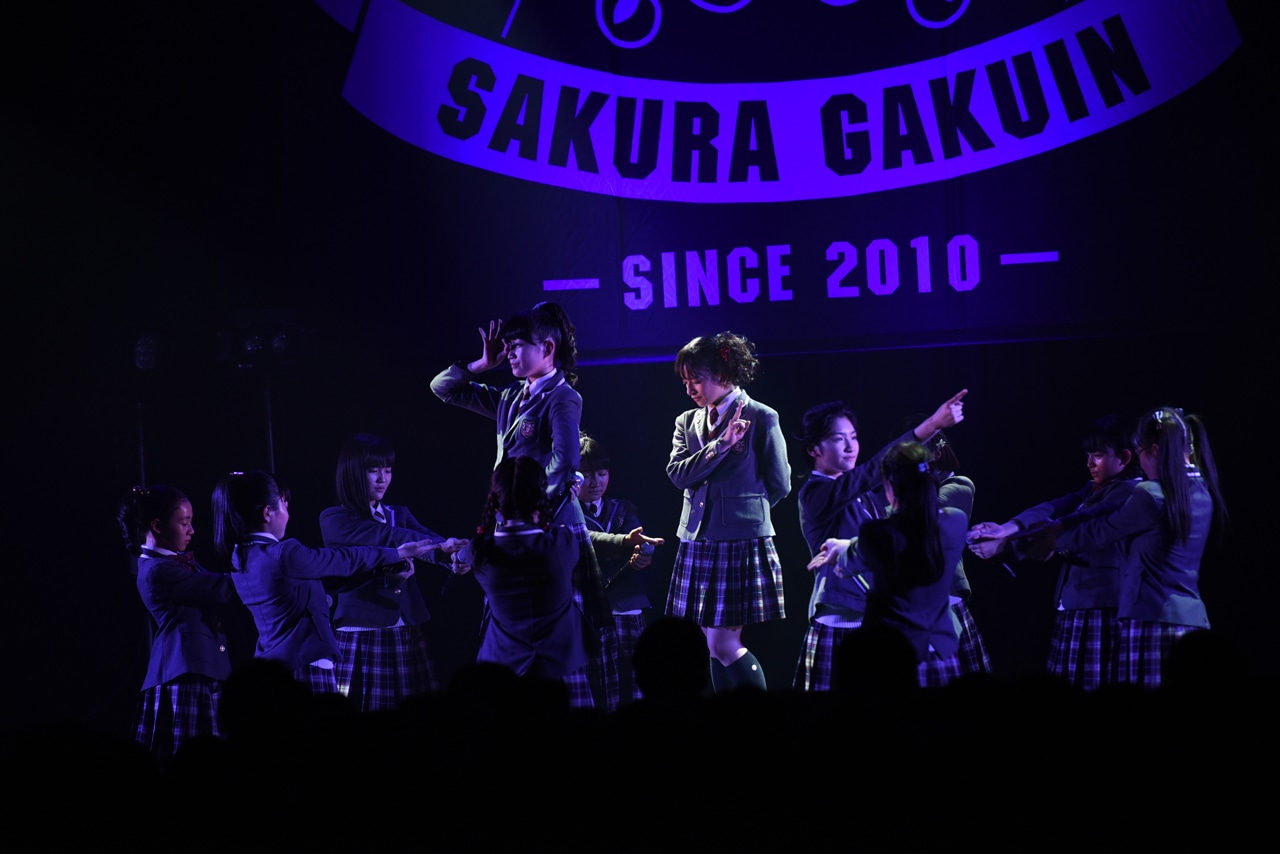 さくら学院「The Road to Graduation 2017 ～Sakura de Sacas～」の様子。