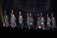 さくら学院「The Road to Graduation 2017 ～Sakura de Sacas～」の様子。