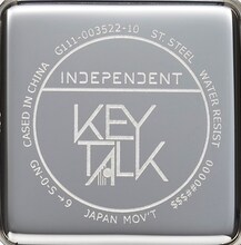 KEYTALK×INDEPENDENTコラボモデルイメージ。
