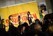 GANG PARADE「BRAEKING THE ROAD」リリースイベントの様子。