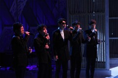 「Mフェア」ゴスペラーズ、中島美嘉、三浦大知、UNIONEが「雪の華」コラボ