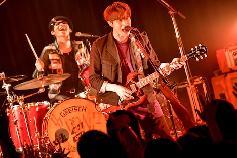 牧達弥（Vo, G / go!go!vanillas）（撮影：古溪一道）