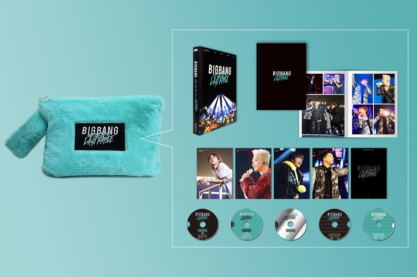 BIGBANG「BIGBANG JAPAN DOME TOUR 2017 -LAST DANCE-」DELUXE EDITIONの特典イメージ。