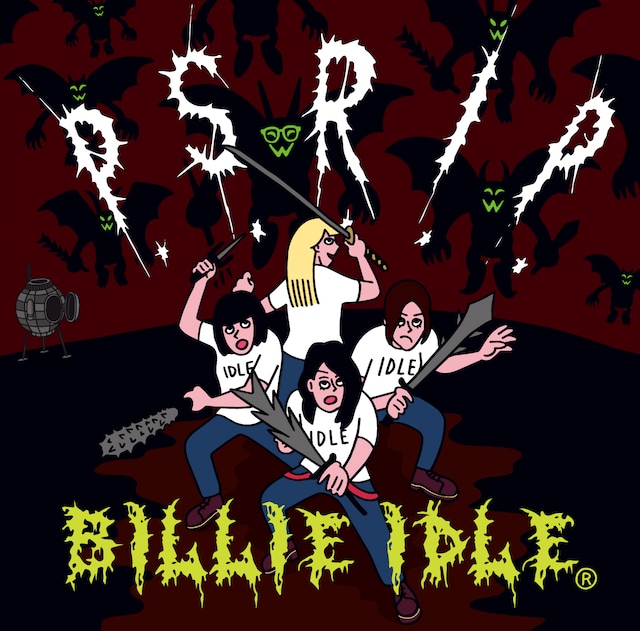 BILLIE IDLE「P.S.R.I.P.」ジャケット
