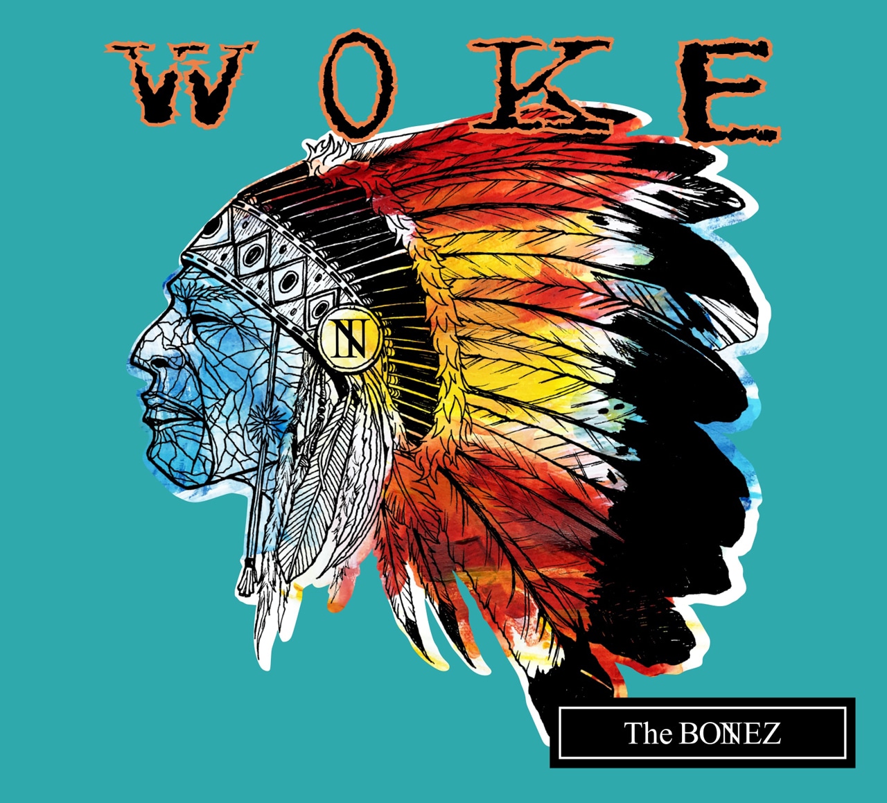 THE BONEZ「WOKE」ジャケット