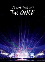 V6「LIVE TOUR 2017 The ONES」通常盤ジャケット